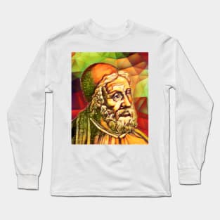 Al Tabari Snow Portrait | Al Tabari Artwork 15 Long Sleeve T-Shirt